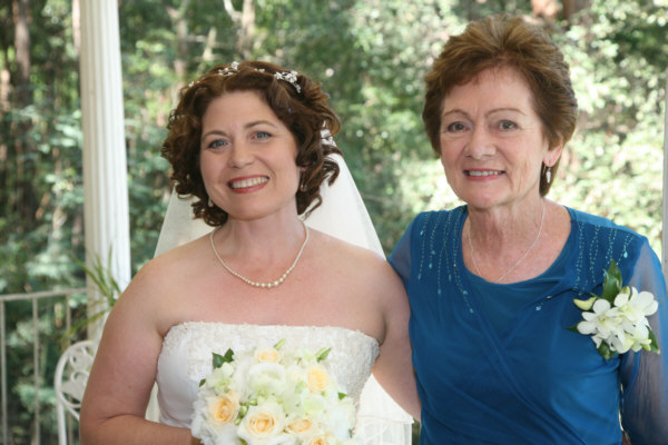 Ros with her mother Aileen