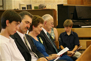 Angus, Neil, Aileen, Grahame and Oscar