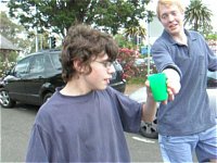 Breaking the Walking Backwards record. Click on the image for a larger view.